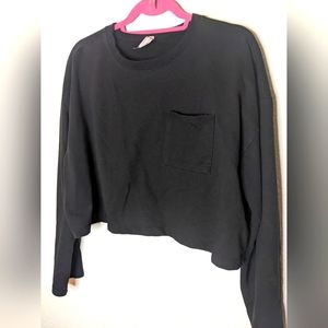 FP Movement By Free People 2 PC Sunny Crop Top and Shorts Set Size L